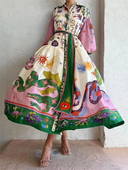 Mia - Italian Maxi Dress
